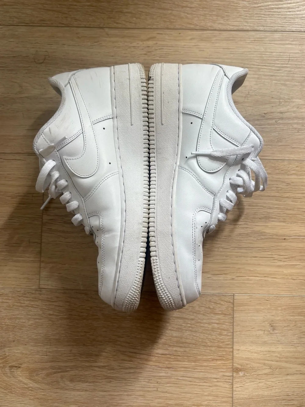 Nike All White Air Force 1 Size 9.5
